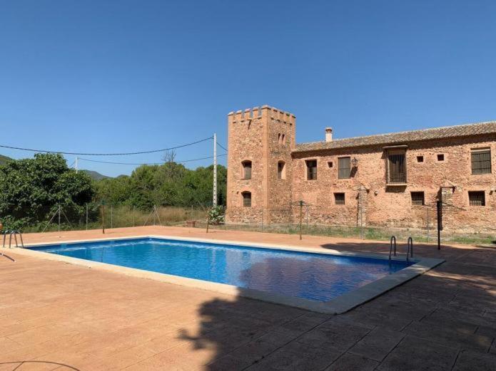 Masia De San Juan - Casas Numero 2 Y 4, Con Piscina En Masia Fortificada Segorbe Exterior foto